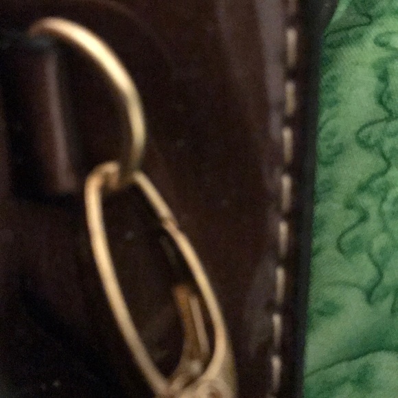 Bronze/copper crossbody small purse - Picture 4 of 6